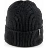 Zimná pletená čiapka Finmark, WINTER HAT tmavo sivá, UNI