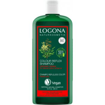 Logona Henna šampón pre hnedé a farbené vlasy 250 ml