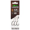 Korda Loop Rigs Klor veľ.6 30lb 3ks Korda