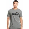 Puma ESS Logo Tee M 58666603 - medium gray heather 4XL