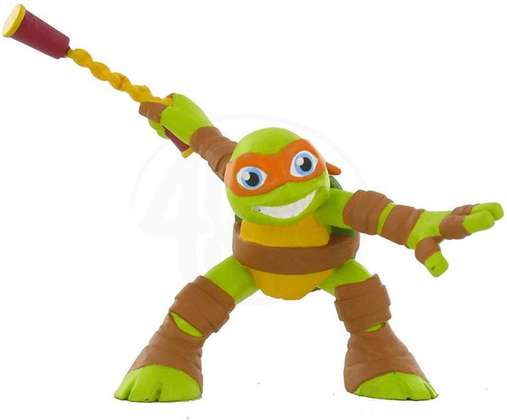 Comansi Akční Želvy Ninja Michelangelo TMNT 8 cm