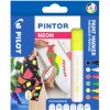 Sada popisovačov PILOT Pintor 6ks M - NEON