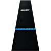 ONE80 Gumený koberec pred terč s drevenou hranicou hodu 62 cm, čierno-modrý