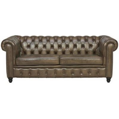 Ambia Home CHESTERFIELD Čierna sivo hnedá