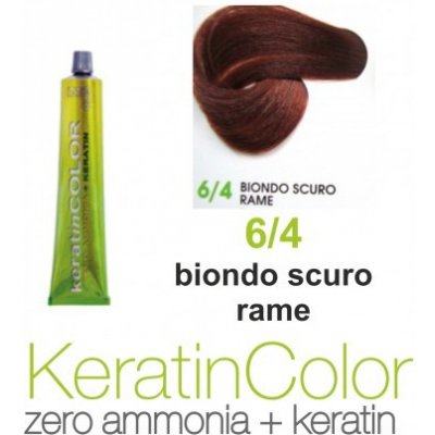 BBcos Keratin Color farba na vlasy 6/4 100 ml