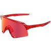 Slnečné okuliare 100% S3 - Gloss Translucent Red / HiPER Red Mirror Lens