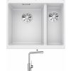Blanco SUBLINE 340/160 U biela 523552 + Blanco MILA chróm 519414