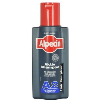 Alpecin Hair Energizer Aktiv Shampoo A2 aktivačný šampón pre mastnú pokožku hlavy 250 ml