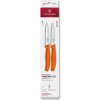 Victorinox Sada kuchynských nožov na zeleninu SWISS CLASSIC 10 cm 2 ks oranžová 6.7799.2C1
