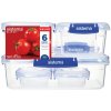 Sistema Sada 6 vodotesných škatuliek na potraviny KLIP IT PLUS 2x 180 ml, 2 x 400 ml, 1 x 1 la 1 x 2,2 l
