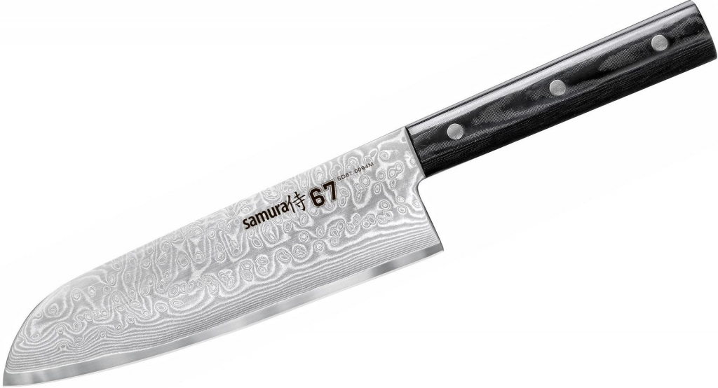 Samura Nôž Santoku DAMASCUS 67 17,5 cm