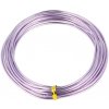 Ideal svetlý fialový hliníkový drôtik 2mm 5m