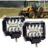 2 x LED PRACOVNÁ LAMPA HALOGÉN 480W SUPER VÝKON 20 diód 12V