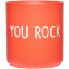 DESIGN LETTERS Porcelánový hrnček Orange You Rock 300 ml