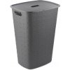 Curver Kôš na špinavú bielizeň LAUNDRY HAMPER 56L, tmavo šedý