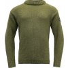 Devold vlněný svetr Nansen Wool Sweater olive