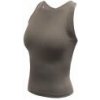 SENSOR INFINITY ECO dámský crop top stone grey L; Šedá tílko
