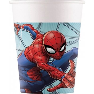 Procos Papierové poháre Spiderman 200 ml