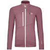 Dámska funkčná mikina Ortovox Fleece Grid Jacket W Veľkosť: M / Farba: ružová/biela