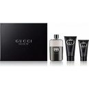 Gucci Guilty Pour Homme EDT 90 ml + balzam po holení 75 ml + sprchový gél 50 ml darčeková sada