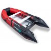 Gladiator CLASSIC B420 AL nafukovací čln s hliníkovou podlahou - červeno-čierny BS-B420ALRED23