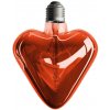 Edison Soft žiarovka RED HEART, E27, 150lm, 5W, Teplá biela, stmievateľná | Daylight Italia