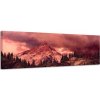 Obraz na plátne Panoráma, Rocky Mountain , 158x46cm