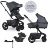 EASYWALKER Kočík kombinovaný Harvey⁵ Premium 2v1 Mineral Grey LITE AIR + CYBEX Aton B2 i-Size