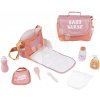Prebaľovacia taška s plienkou Changing Bag Soft Baby Nurse Smoby s fľaškou a 8 doplnkami pre 42 cm bábiku