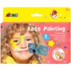 Maľovanie na tvár – motýľ, 6 farieb