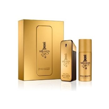 Paco Rabanne 1 Million pre mužov EDT 100 ml + sprchový gél 75 ml + EDT 10 ml darčeková sada