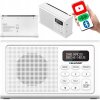 Sieťovo-batériové rádio DAB+, FM Blaupunkt DR3WH biele