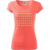 Narodeniny - 50x pivo - Dámske tričko Pure - XS ( Korálová )