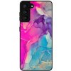 Lesklé puzdro Exclusive iSaprio - Purple Ink - Samsung Galaxy S21
