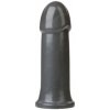 Doc Johnson American Bombshell B-7 Torpedo Gun Metal, análne dildo Vac-U-Lock kompatibilné 18,5 x 5,2 cm