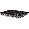 Berlinger Haus Forma na muffiny s titanovým povrchem 12 ks Carbon PRO Line 35x26,5x3cm