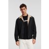 Karl Lagerfeld COLOURBLOCK REVERSIBLE BOMBER TRAVERTINE / BLACK