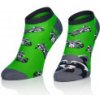 Pánske členkové ponožky Medvedík čistotný EU 44-46 ZELENÁ