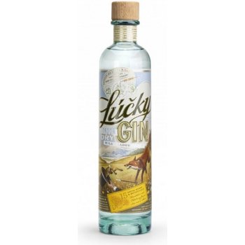 Lúčky Gin 40% 0,7 l (čistá fľaša)