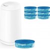 PHILIPS AVENT Kôš na plienky Dress Up + 1 kazeta + náhradné kazety 6 ks 46x32x28 biela