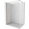 Mexen, Mexen Kioto-X sprchová stena 70 x 200 cm, priehľadná 10 mm, ružové zlato - 800-070-101-60-00-X