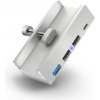 CONNECT IT USB DeskHub 4v1 na desku stolu, STŘÍBRNÝ CHU-5100-SL