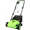 Travní provdušňovač a kultivátor 2v1, elektrický motor