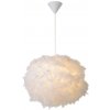 Lucide závesné svietidlo GOOSY SOFT Pendant E27 ???50cm White 71367/50/31