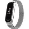 BStrap Milanese (Large) remienok na Xiaomi Mi Band 3/4, silver (SXI005C07)