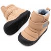 Jan & Jul DETSKÉ BAREFOOT SNEHULE TOASTY-DRY JAN&JUL - SOFT BROWN Veľkosť: 25, Vnútorná dĺžka topánky v cm: 16.5, Vnútorná šírka topánky v cm: 7