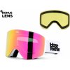Snowboardové okuliare Horsefeathers Colt white | mirror red 25/26 - Odosielame do 24 hodín