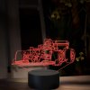 Beling 3D lampa,Charles Leclerc ,16 farebná, FF31