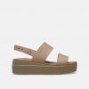 Crocs Brooklyn Low Wedge Latte/Mushroom