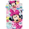 Jerry Fabrics Disney Minnie sweet 072 baby bavlnené obliečky do postieľky 100x135, 40x60 cm